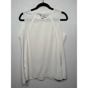 Athleta Zephyr Refined Tank, Off White, Size Small